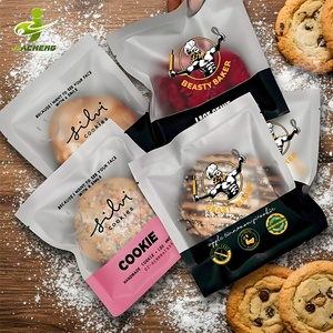 Túi đóng gói bánh quy, kẹo, thực phẩm nhỏ, trong suốt, mờ, có thể hàn kín, in ấn tùy chỉnh với thiết kế - Product Image 5