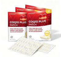 HODAF Factory CoQ10 Plus Patchs avec Coenzyme Q10 Matière Première Antioxydant Patch Nutritionnel Soutien Énergétique Cellulaire OEM/ODM