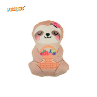 Jouet en peluche doux et froissé pour animaux de compagnie, design animal mignon sur le thème du printemps, nouveau modèle personnalisé du fabricant Famipet, jouet couineur pour chien