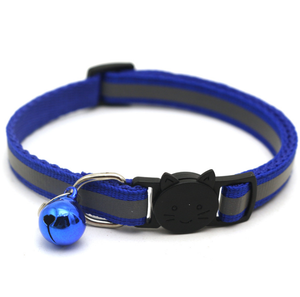 Nylon personalizzato all'ingrosso riflettente <span class=keywords><strong>con</strong></span> campane <span class=keywords><strong>collare</strong></span> per gatti cucciolo di animale domestico - Product Image 3