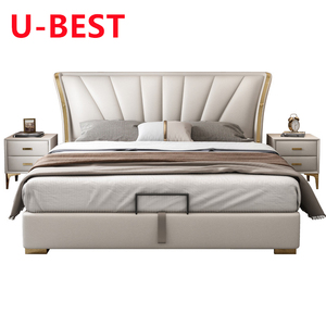 Base de Cama Moderna de Madera, Estilo Diseñador, Estructura de Cama de Lujo, Cama Individual, Muebles de Dormitorio - Product Image 5