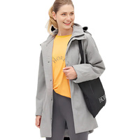Veste d'équitation en cuir pour femme à taille haute avec logo personnalisé, coutures thermosoudées, maille élasthanne, imperméable, respirante et durable