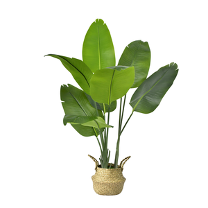 Plante artificielle réaliste Oiseau de <span class=keywords><strong>paradis</strong></span> de 1,2 m/1,5 m/1,8 m, grande plante d'intérieur en soie pour salon, bureau, chambre à coucher, décoration de la maison - Product Image 1