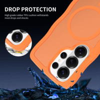 Coque de téléphone magnétique ondulée à surface mate, design tendance urbain pour SAM S26/S26+/S25 Ultra/S26Ultra/S25/A57/A55/A17/A16