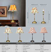 Haute qualité sans fil LED lampe de Table décor ombre tactile gradateur intérieur Rechargeable Restaurants Table lumière pour mariage
