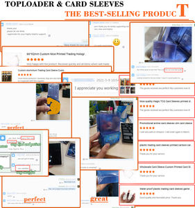 35pt 55pt 75pt 100pt 130pt <span class=keywords><strong>3x4</strong></span> Toploaders regulares y fundas para tarjetas para Top Loader Sports Card Holder - Product Image 3