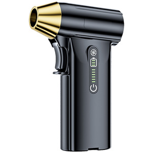 Mini ventilateur <span class=keywords><strong>turbo</strong></span> portatif en gros, souffleur d'air puissant, dépoussiéreur électrique noir 15W pour voiture - Product Image 6