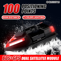 Umpan pancing remote control dengan lampu, pemosisian GPS pintar jarak jauh dengan lampu