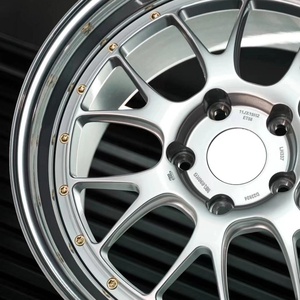 Ruedas DJJ de 2 Piezas Forjadas 5x112 LM-<span class=keywords><strong>R</strong></span> <span class=keywords><strong>18</strong></span> 19 20 21 22 Pulgadas en Plata y Oro para <span class=keywords><strong>BMW</strong></span> G80 G82 G87 M2 M3 M4 G30 G38 G12 G90 - Product Image 5
