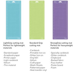 <span class=keywords><strong>Tapis</strong></span> <span class=keywords><strong>de</strong></span> coupe Diylobby pour <span class=keywords><strong>Cricut</strong></span> <span class=keywords><strong>Joy</strong></span> 4.5 X12 pouces 3pack Variety Grip Sticky Cutting Mat - Product Image 5