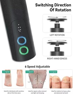 Set de Manicura y Pedicura de Alta Potencia, Lima para Pies Inalámbrica Recargable, Removedor de Callos - Product Image 2