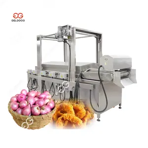 Gelgoog Fritadeira contínua automática cebola máquina fritura