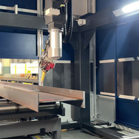 Machine de découpe laser à fibre CNC 5 axes FINcm Chine 20 kW (20 000 W) pour profilés en acier dans la construction