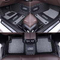 Tapis de sol de voiture en cuir EVA de luxe, antidérapant, imperméable, 7D 5D, toutes saisons, sur mesure