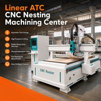 Routeur de découpe CNC Shandong Chenmai à changement d'outil automatique, corps robuste, précision stable pour la fabrication de portes d'armoires