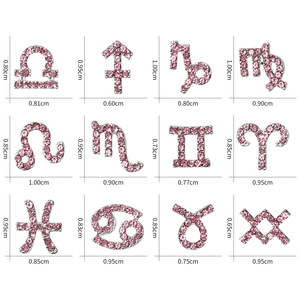 72 Adornos de <span class=keywords><strong>Uñas</strong></span> con Diseño de Constelaciones, Diamantes de Aleación, Pegatinas Tridimensionales para <span class=keywords><strong>Uñas</strong></span>, Decoración DIY, Accesorios Sencillos - Product Image 3