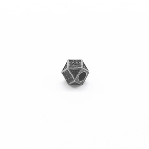 yunnique Stainless Steel Round <b>Beads</b> Spacers Diamond <b>Set</b> For Bracelet Making DIY Jewelry Metal <b>Beads</b> - Product Image 1