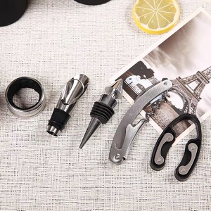 Accessoires de Bar, 5 pièces, tire-bouchon à vin, Kit de tournevis, grands cadeaux de noël, ensemble d'ouvre-bouteille de vin - Product Image 3