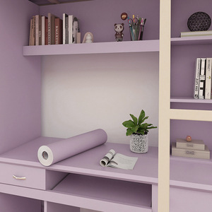 Vinilo Adhesivo para <span class=keywords><strong>Armario</strong></span>, Grueso, de Color Sólido, Moderno, para el Hogar, de PVC, Impermeable, Resistente a la Humedad, al Calor y a la Suciedad, para Dormitorio - Product Image 4