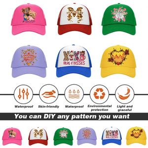 Casquette de sport personnalisée avec logo imprimé, casquette en mousse et maille, motif brodé 3D, impression par sublimation, casquette promotionnelle - Product Image 4