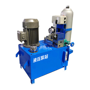 Station de pompage hydraulique verticale Lu Xin 10L en aluminium pour camions bennes et engins miniers - Product Image 1