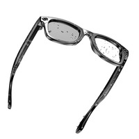 Lunettes intelligentes avec caméra IA, caméra 8MP, photos 1080P, appels vidéo, fonctions de traduction et de Q&A, charge Type-C.