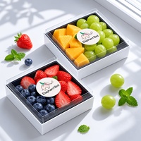 Vente directe usine – Boîte ronde en bois personnalisable avec logo pour fromage, gâteau, plateau de fromage, ou contenant alimentaire de Noël jetable