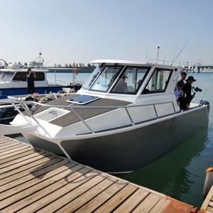 Comercial Gospel 7,3 m Catamarán <span class=keywords><strong>de</strong></span> <span class=keywords><strong>aluminio</strong></span> Velero Barco <span class=keywords><strong>de</strong></span> pesca Yate Yates <span class=keywords><strong>de</strong></span> lujo Barcos a la <span class=keywords><strong>venta</strong></span> - Product Image 3