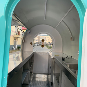 Food Truck New Design Burger Kiosk Bakery Food <b>Trailer</b> Outdoor Food <b>Trailers</b> With Mobile Kitchen Equipment 2025 DOT Customized - Product Image 2