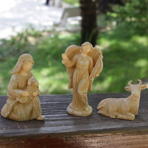 <strong>Resin</strong> <strong>Nativity</strong> Scene <strong>Set</strong> Figurine Religious Statue Christmas <strong>Nativity</strong> <strong>Set</strong>
