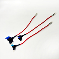 Faisceau de câblage pour ajout de circuit avec fusible 12V/24V pour voiture et moto, avec fusible ATC/ATO