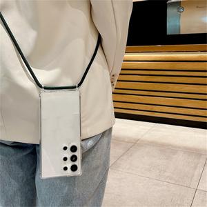 Coque transparente antichoc intégrée en TPU pour <span class=keywords><strong>Samsung</strong></span> S26 Ultra, compatible S24 S25 A15 A56, avec passant de ceinture - Product Image 3