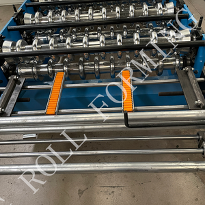Auto Colored Steel Tile <strong>Forming</strong> Machine for Efficient Production <strong>of</strong> Roof Panels and Wall Cladding <strong>Systems</strong> - Product Image 6