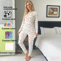 Combinaison ABDL pour adulte avec impression personnalisée, col polo, vêtements Ddlg, combinaison à boutons-pression, combinaison pour femme adulte