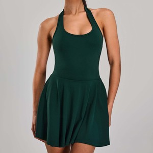 JoyYoung New Neckline Backless Sports Jumpsuit for Women Anti-Exposure <strong>Under</strong> <strong>Layer</strong> for Outdoor Sports, Running, and Fitness - Product Image 2