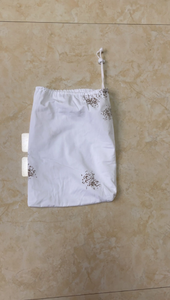 DFG1010 Combinaison Ghillie d'hiver blanche pour activités extérieures, kit 4 pièces : veste à capuche, pantalon, housse de casque, sacs à cordon - Product Image 5