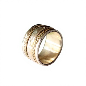 Anxiety Handmade 925 Sterling <b>Silver</b> Customizable Geometric Trendy Wedding Children's <b>Spinner</b> <b>Ring</b> Unique Design Meditation - Product Image 3