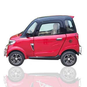 Daya baterai keluaran baru bersertifikasi CE MDR dengan mobil energi baru kualitas baik 4 roda 3 kursi mobil listrik dari Tiongkok