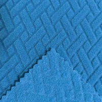 Tissu polaire tricoté en trame de qualité supérieure et durable pour vêtements d'hiver pour garçons, sweats, vêtements d'extérieur confortables, texture douce et moelleuse, uni