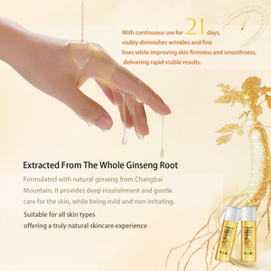 Hoang Dã Himalaya Nhân Sâm Làm Săn chắc Huyết Thanh Chống-Nhăn Hydrating Tinh Chất Toner Cho Phụ Nữ Tự Nhiên Chống-Lão Hóa Chăm Sóc Da Mặt OEM/ODM - Product Image 4