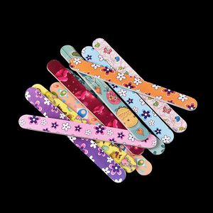 All'ingrosso carta vetrata lime per unghie per bambini lucidatura a dita colorati multi modelli fiore farfalla stampato doppio lato - Product Image 4