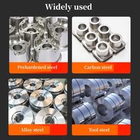 Jeu de fraises carrées en carbure de tungstène 1/2'' pour routeur CNC, revêtement AlTiN, OEM RUIMENG