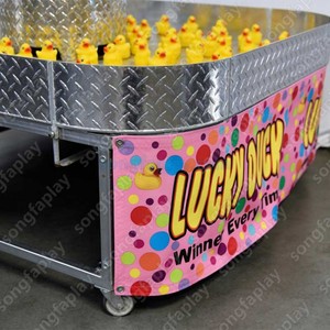 Juego de Carnaval Lucky Duck, Juego Interactivo de Estanque de <span class=keywords><strong>Patos</strong></span> para Fiestas, Parque de Diversiones para Niños y Adultos, PVC para Exteriores - Product Image 2