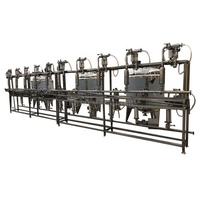 Machine électrique de traitement de l'eau de coco avec moteur PLC / Machine de production d'eau de coco / Machine à eau de coco thaïlandaise 380V