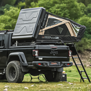 ADA OVERLAND 2-3 Person 3D Aluminum Hard Rooftop <b>Tent</b> <b>Waterproof</b> Foldable Car Roof <b>Tent</b> - Product Image 1