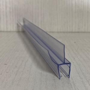 מים התמך אבזרי ברור שקוף שחור גומי <span class=keywords><strong>PVC</strong></span> עמיד למים זכוכית מקלחת דלת רצועת איטום מגנטי - Product Image 3