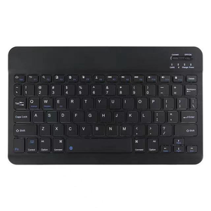 New phổ 10-inch Mini mỏng màu đen trắng Bàn phím không dây kết nối điện thoại di động/máy tính bảng nhựa cho tất cả các máy tính - Product Image 1