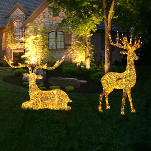 أضواء ليد غزال أنيقة في الهواء الطلق ديكور عيد الميلاد احتفالي لموسم الأعياد مع تصنيف IP65 - Product Image 3