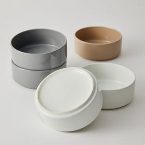 Venta al por mayor, barato, redondo, tres colores, cerámica, sopa y desayuno, tazón de <span class=keywords><strong>cereales</strong></span>, Platos y platos - Product Image 4