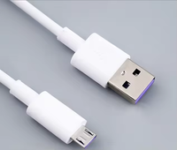Kabel Pengisian Cepat 5A USB Type-C ke Micro-USB 1M Grosir Pabrik untuk Kamera & Komputer